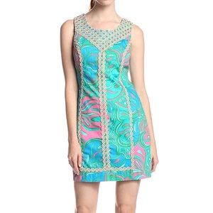 Lily Pulitzer Rare MacFarlane shift dress size 2